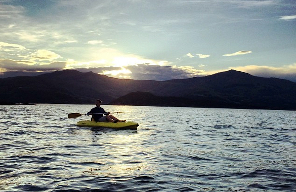 Photo of the Week Kayaking in Akaroa Harbour Conservation blog